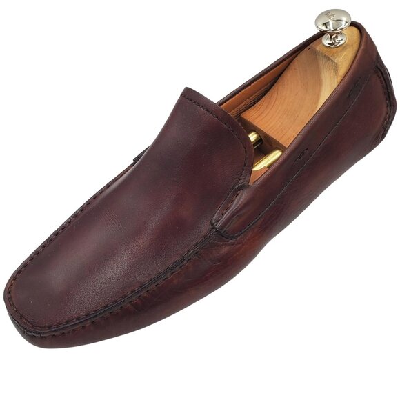 Florsheim Men\'s size 10 Brown Leather Slip-On Casual Driving Loafer Shoes  Spain main image 7